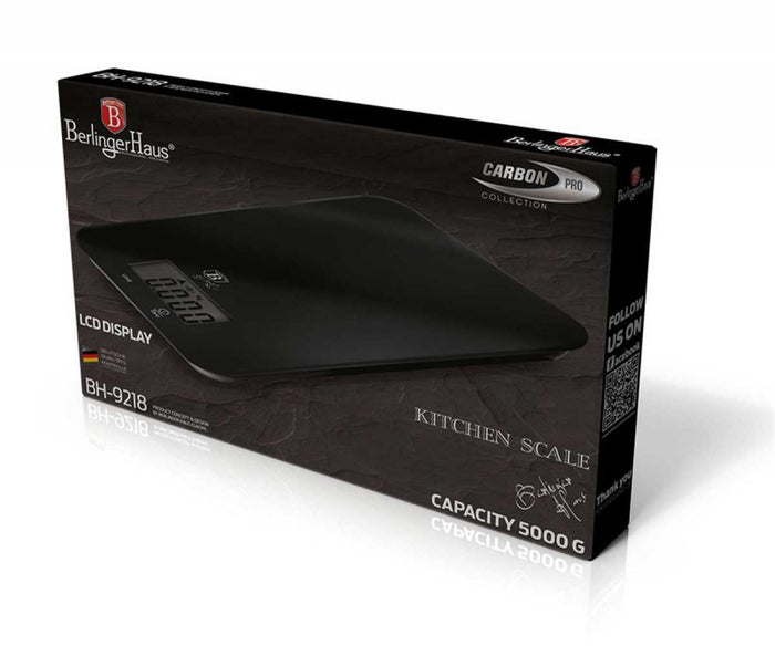 Berlinger haus BH-9218 Bilancia da cucina super piatta con display LCD