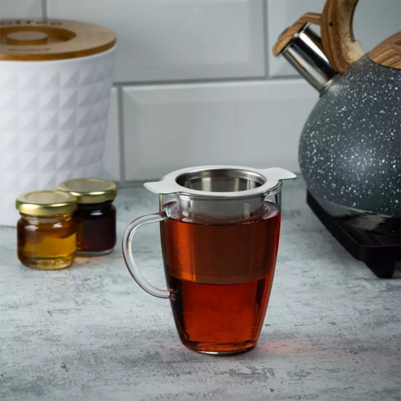 Infusore per tisana Kinghoff KH-4604 Colino per tè in acciaio inossidabile con clip