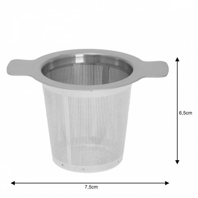 Infusore per tisana Kinghoff KH-4604 Colino per tè in acciaio inossidabile con clip