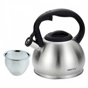 Kinghoff KH-1633 Bollitore con fischietto e filtro per tè ed erbe aromatiche