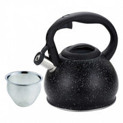 Bollitore con fischietto Kinghoff KH-1634 e filtro per tè ed erbe aromatiche