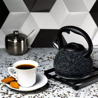 Bollitore con fischietto Kinghoff KH-1634 e filtro per tè ed erbe aromatiche