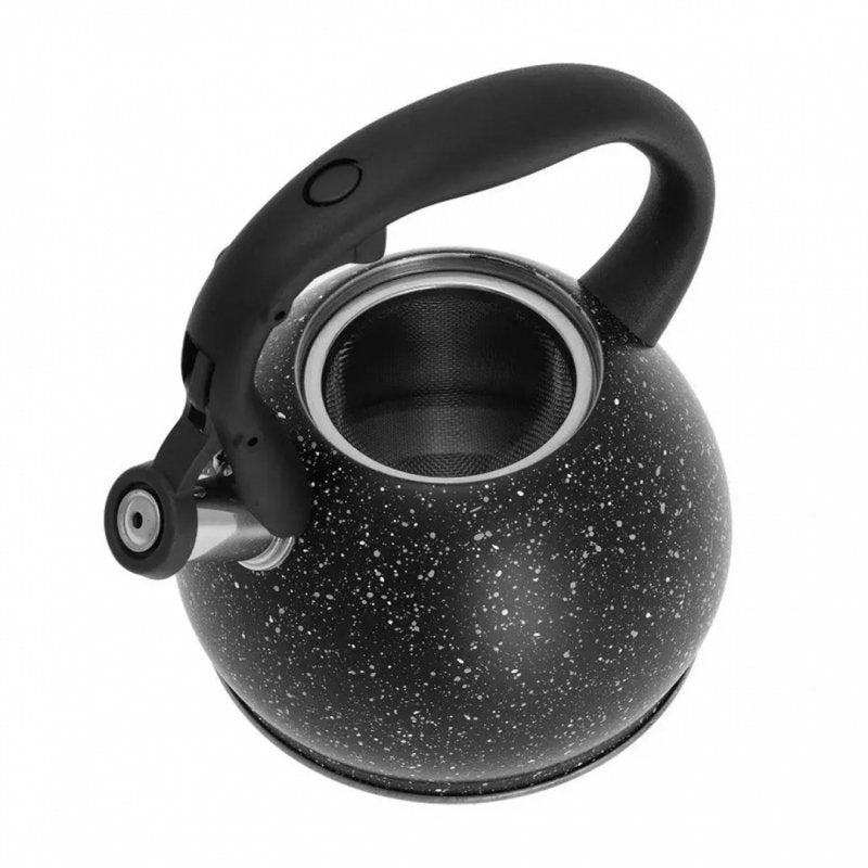 Bollitore con fischietto Kinghoff KH-1634 e filtro per tè ed erbe aromatiche