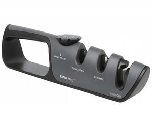 Affilatrice per coltelli e forbici Kinghoff KH-1636 con fessure regolabili