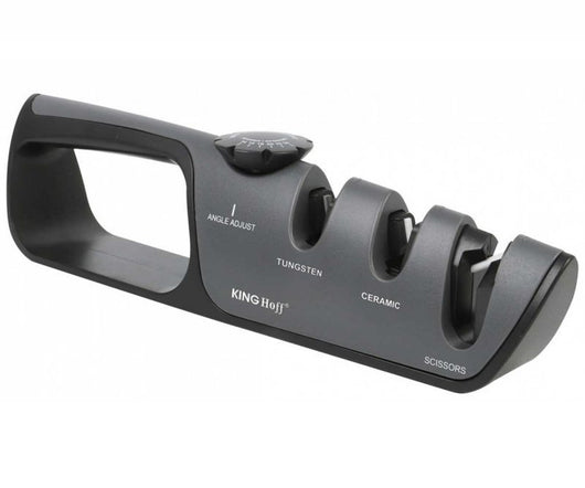 Affilatrice per coltelli e forbici Kinghoff KH-1636 con fessure regolabili