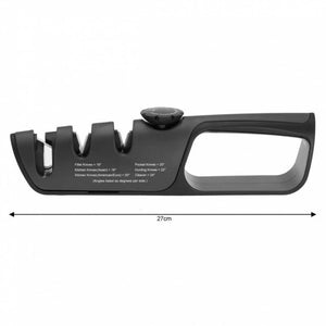 Affilatrice per coltelli e forbici Kinghoff KH-1636 con fessure regolabili