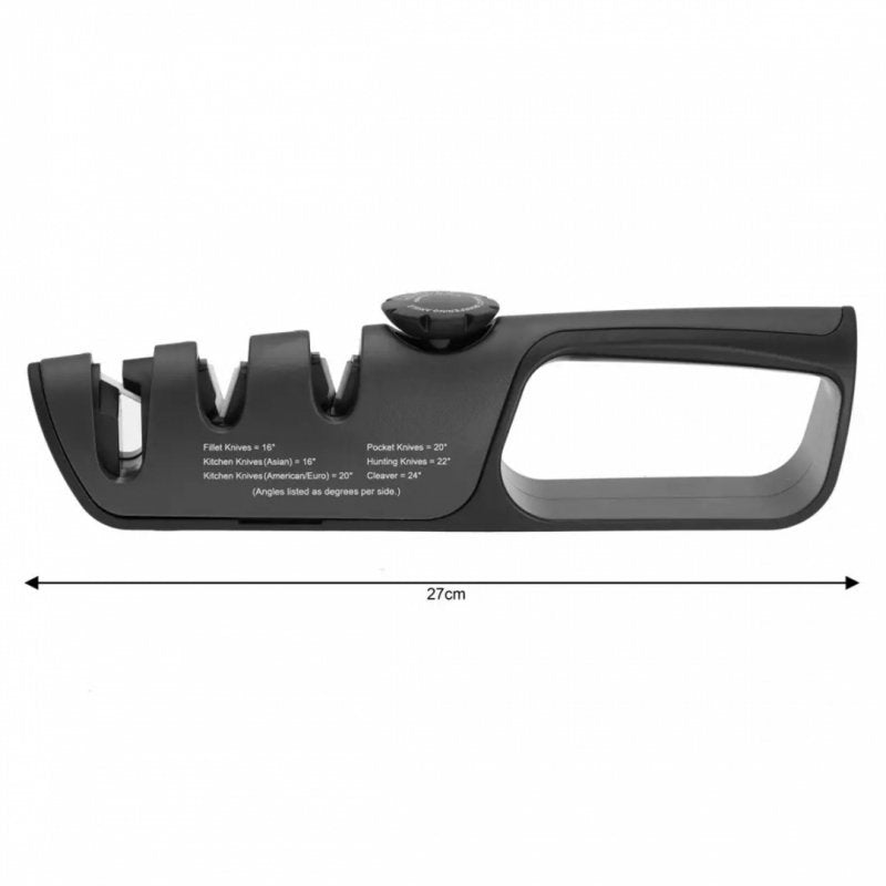 Affilatrice per coltelli e forbici Kinghoff KH-1636 con fessure regolabili