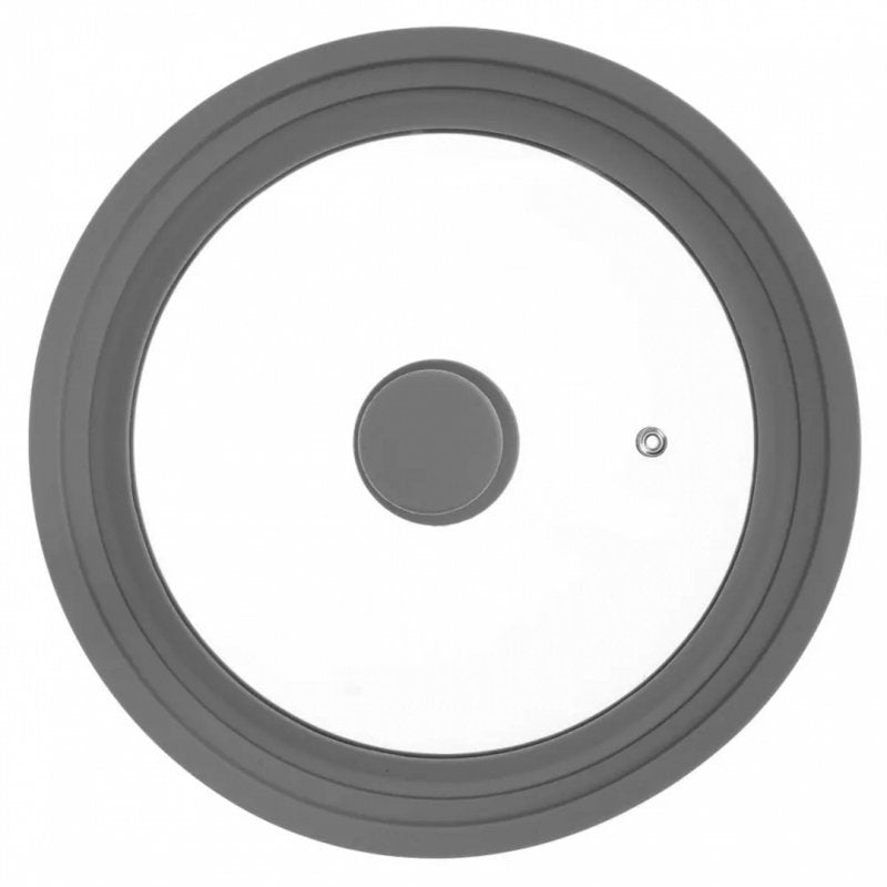 Kinghoff KH-1649 Coperchio universale in vetro temperato per pentole e padelle 24/26/28 cm