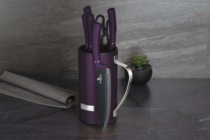 Berlinger haus BH-2584 Set di coltelli in acciaio inossidabile da 7 pezzi in blocco