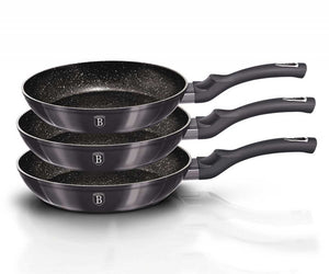 Berlinger haus BH-6903 Carbon Pro Granite Set di padelle antiaderenti