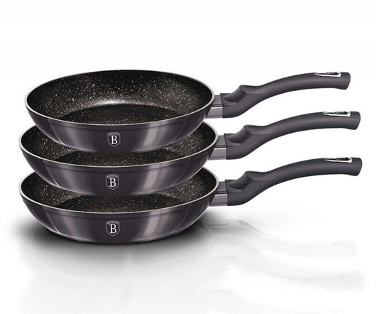Berlinger haus BH-6903 Carbon Pro Granite Set di padelle antiaderenti