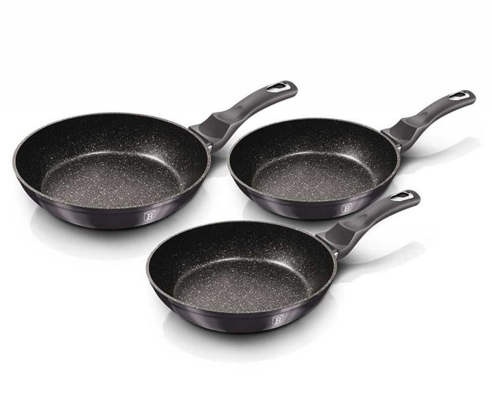 Berlinger haus BH-6903 Carbon Pro Granite Set di padelle antiaderenti