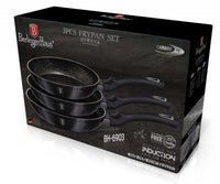 Berlinger haus BH-6903 Carbon Pro Granite Set di padelle antiaderenti