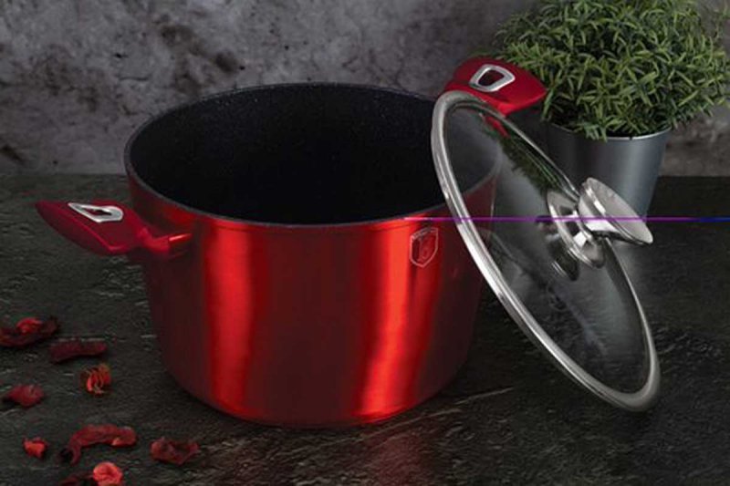 Berlinger haus BH-6781 Set di pentole in granito - Pentole e padelle antiaderenti