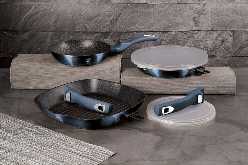 Berlinger haus BH-7049 Set di 3 padelle rivestite in granito