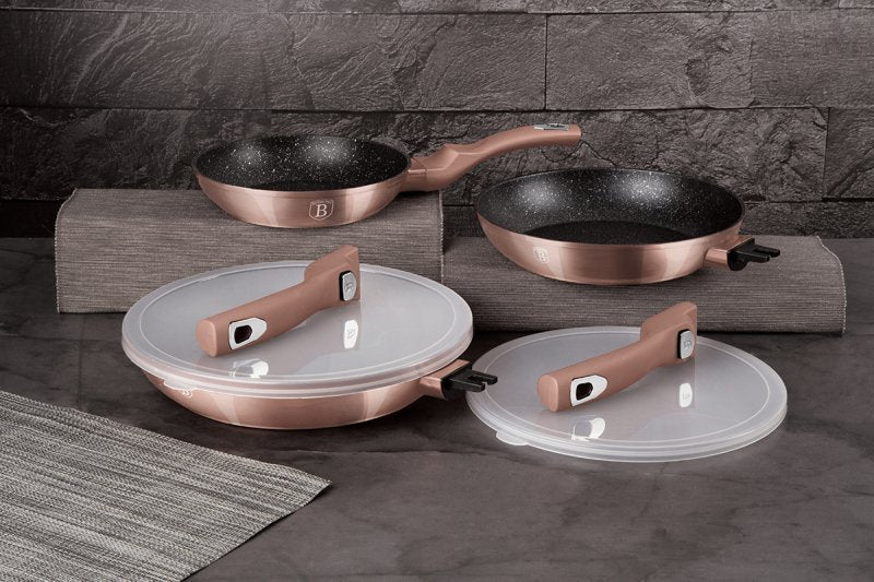 Berlinger haus BH-7054 Set di 3 padelle antiaderenti in granito