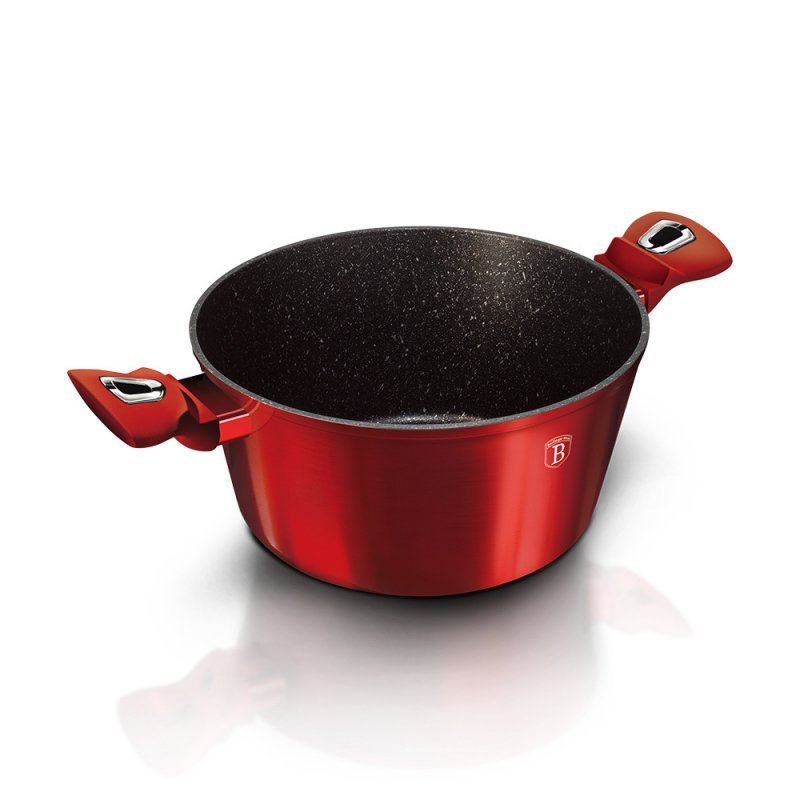 Berlinger haus BH-7046 Set di pentole e padelle color bordeaux metallizzato
