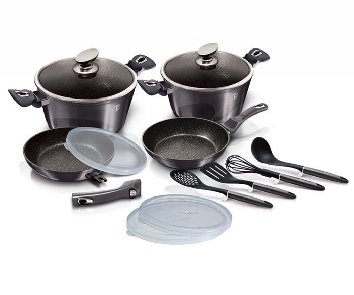 Berlinger haus BH-7059 Set di pentole e padelle rivestite in granito
