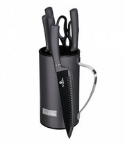 Berlinger haus BH-2600 Set di coltelli in acciaio inossidabile da 7 pezzi con supporto