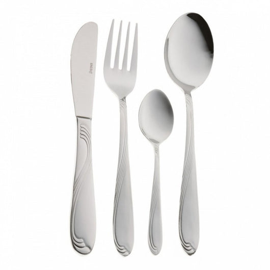 Set di posate in acciaio inossidabile di alta qualità Kinghoff KH-1344 da 24 pezzi