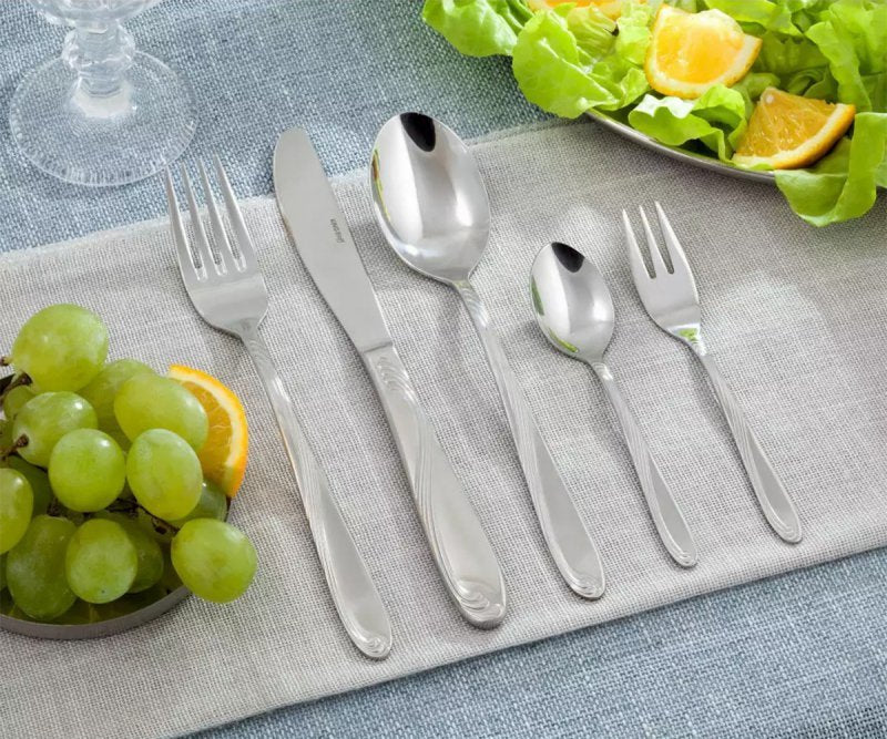 Set di posate in acciaio inossidabile di alta qualità Kinghoff KH-1344 da 24 pezzi