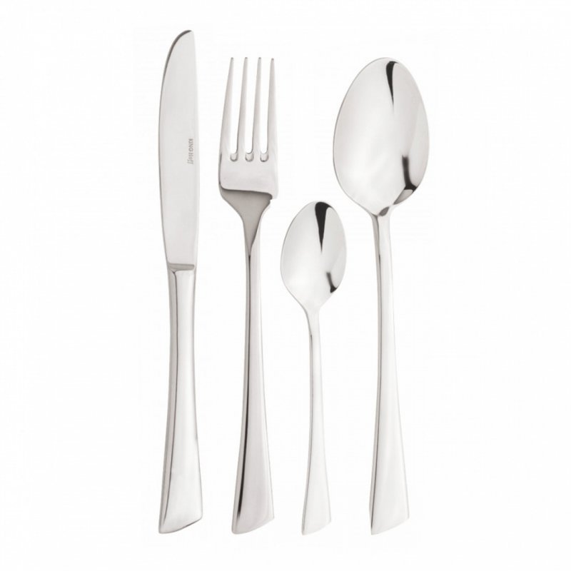 Set di posate in acciaio inossidabile di alta qualità Kinghoff KH-1512 da 24 pezzi