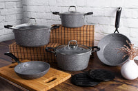 Berlinger haus BH-6196 Set di pentole in granito Stone Touch