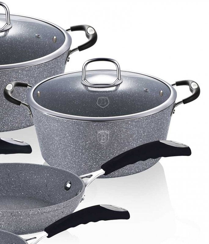 Berlinger haus BH-6196 Set di pentole in granito Stone Touch