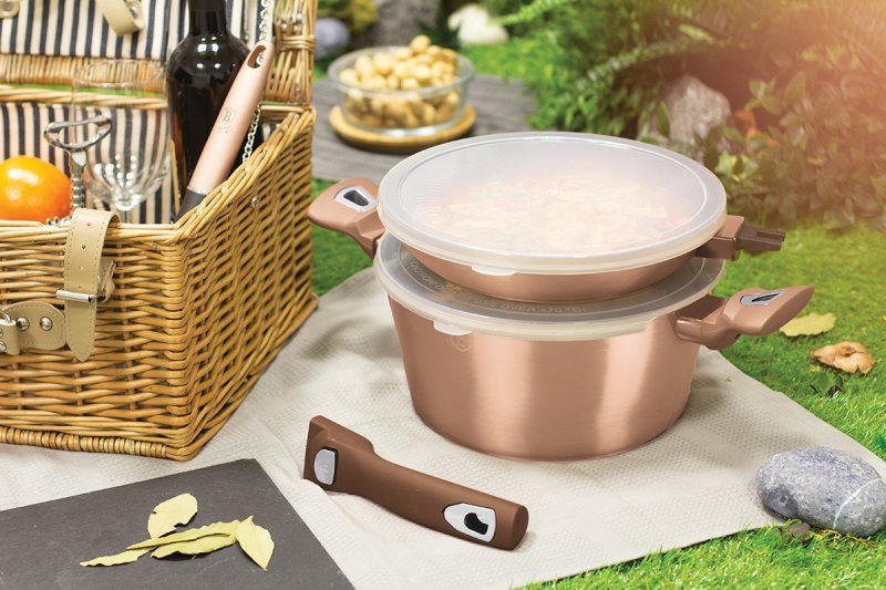 Berlinger haus BH-7051 Set di pentole in granito - Pentole di alta qualità