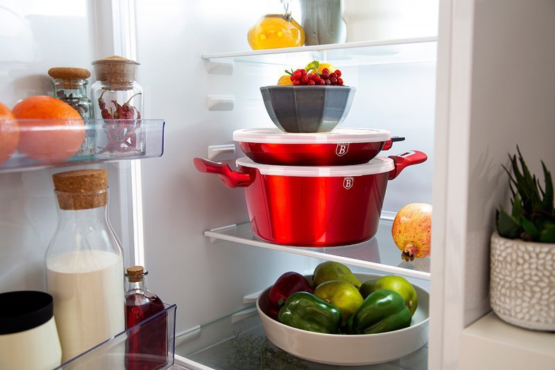 Berlinger haus BH-7180 Set di pentole in granito bordeaux da 22 pezzi