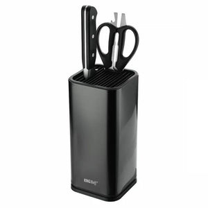 Kinghoff KH-1656 Elegante portacoltelli da cucina nero
