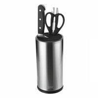 Kinghoff KH-1654 Elegante supporto per coltelli da cucina in acciaio inossidabile