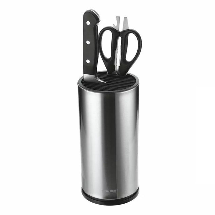 Kinghoff KH-1654 Elegante supporto per coltelli da cucina in acciaio inossidabile