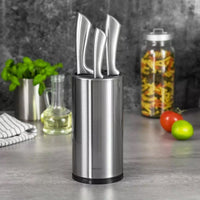 Kinghoff KH-1654 Elegante supporto per coltelli da cucina in acciaio inossidabile