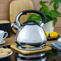 Bollitore a fischio in acciaio inossidabile Kinghoff KH-1211 da 3,4 l