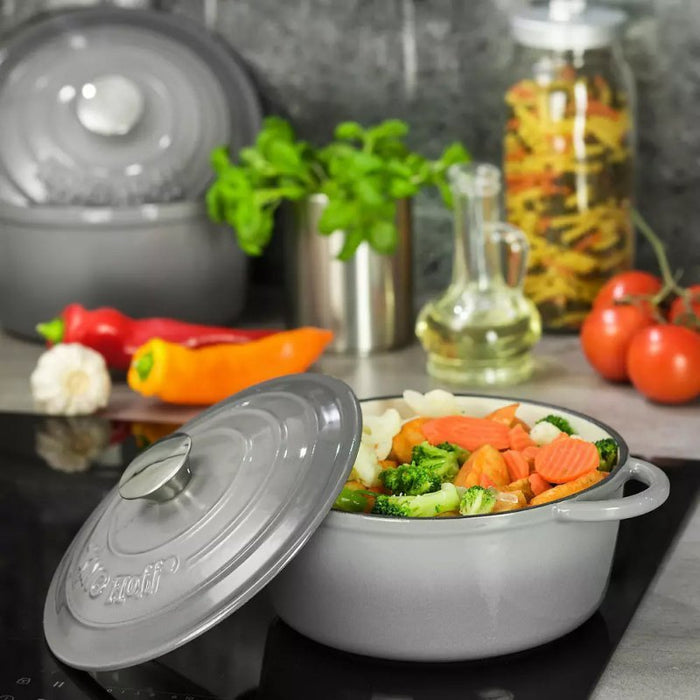 Pentola in ghisa smaltata Kinghoff KH-1520 per una cucina sana