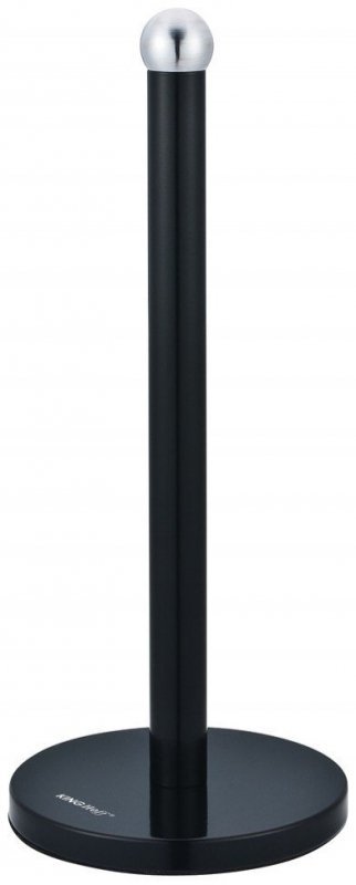 Porta asciugamani di carta Kinghoff KH-1219 - Supporto in acciaio inossidabile nero