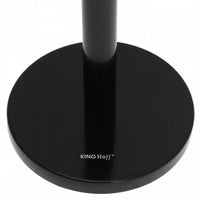 Porta asciugamani di carta Kinghoff KH-1219 - Supporto in acciaio inossidabile nero