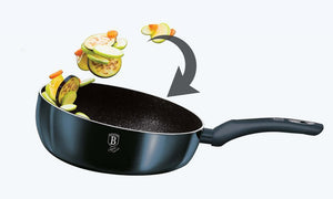 Berlinger haus BH-1881 Padella wok girevole rivestita in granito 26 cm