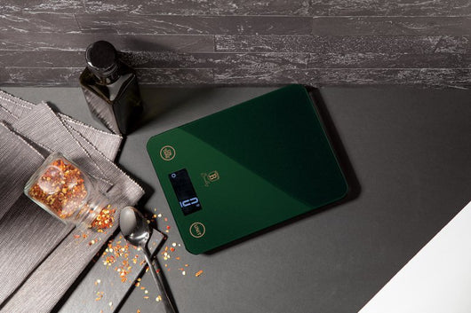 Bilancia da cucina super piatta Berlinger haus BH-9359 in verde smeraldo