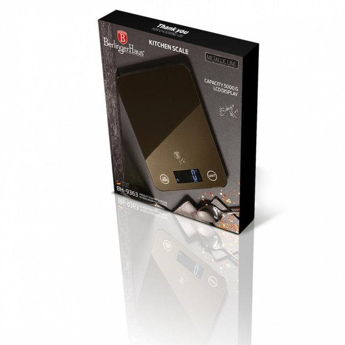 Berlinger haus BH-9363 Bilancia da cucina elettronica superpiatta