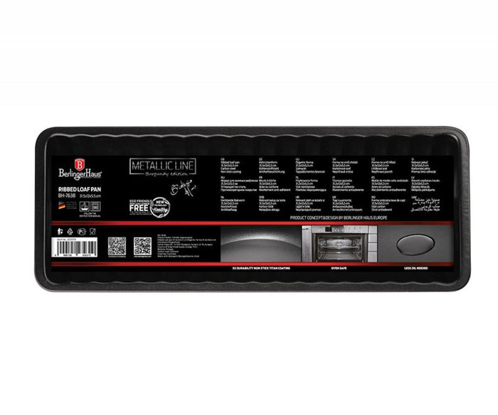 Teglia da forno ondulata antiaderente Berlinger haus BH-7638