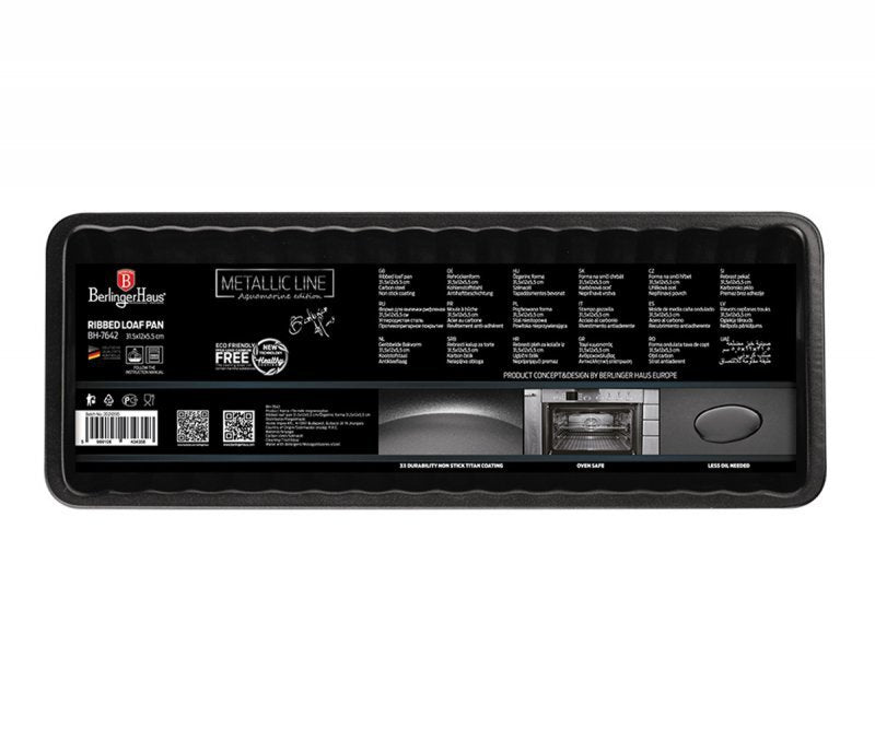 Teglia da forno ondulata antiaderente Berlinger haus BH-7642