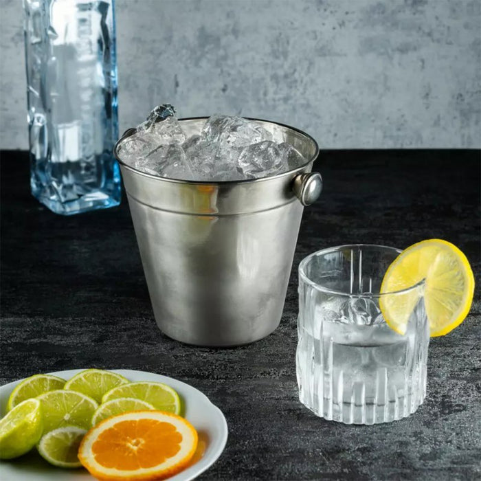 Secchiello per ghiaccio in acciaio inossidabile Kinghoff KH-1241 con manici, capacità 1,5 l