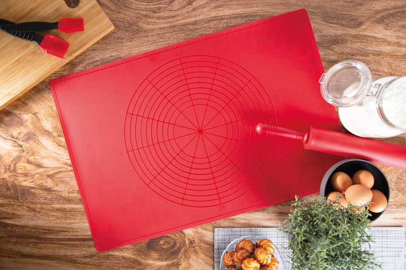 Tappetino per impastare antiaderente in silicone Berlinger Haus BH-7776 62x42cm