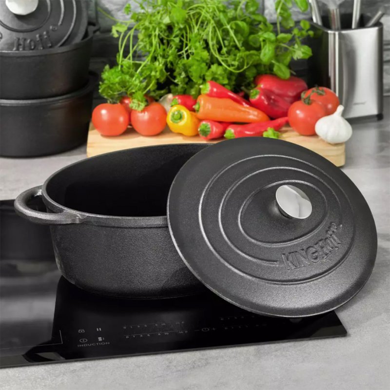 Teglia da forno in ghisa Kinghoff KH-1531 per una cucina sana