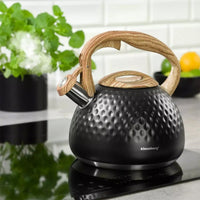 Klausberg KB-7562 Bollitore con fischietto da 2,8 l in acciaio inox