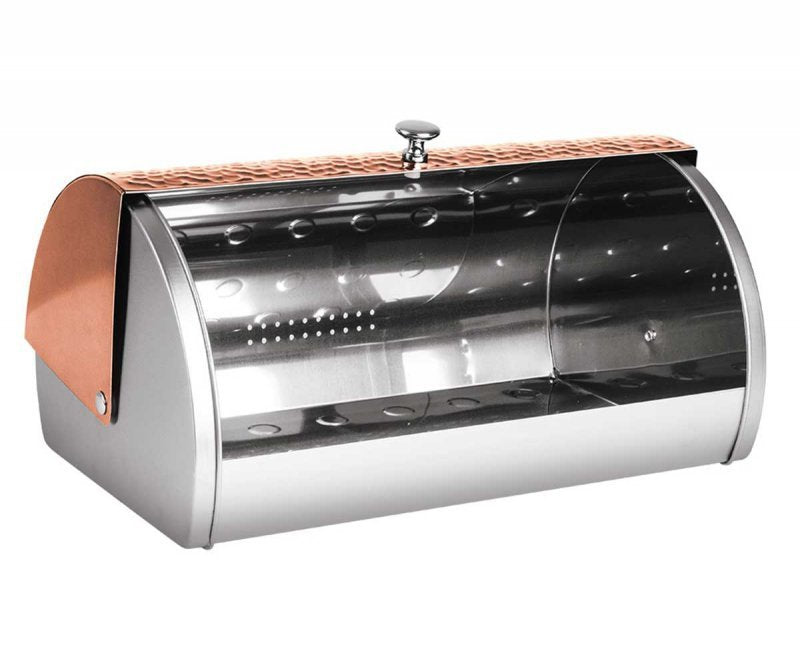 Berlinger Haus BH-6726 Portapane in acciaio color oro rosa - Elegante contenitore per la cucina