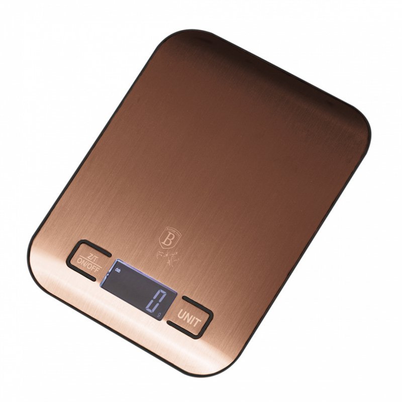 Bilancia da cucina elettronica Berlinger haus BH-9424 in oro rosa