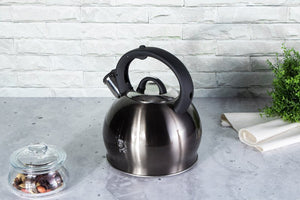 Berlinger haus BH-6666 Bollitore con fischietto in acciaio inossidabile da 3 litri